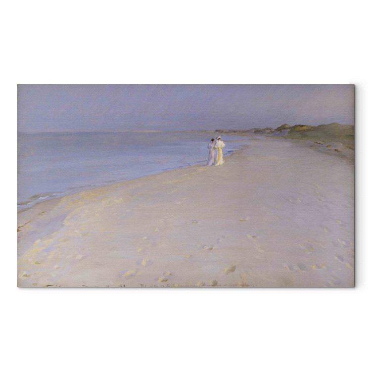 Reproduction Painting Summer evening at the South Beach, Skagen 158077