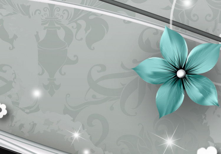 Canvas Art Print Turquoise flower of night 50077 additionalImage 5