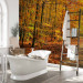 Wall Mural Forest - Forest Path Surrounded by Autumn Trees with Colourful Leaves 60577 additionalThumb 8