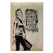 Canvas Graffiti Slogan by Banksy 72577