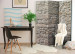 Room Divider Stone Temple - beige texture of urban wall architecture 95477 additionalThumb 2