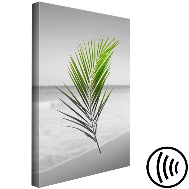 Canvas Art Print Green Palm Branch (1 Part) Vertical 114087 additionalImage 6