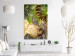 Canvas Art Print Tropical Bird (1-part) - Peacock in Picturesque Jungle Landscape 116387 additionalThumb 3