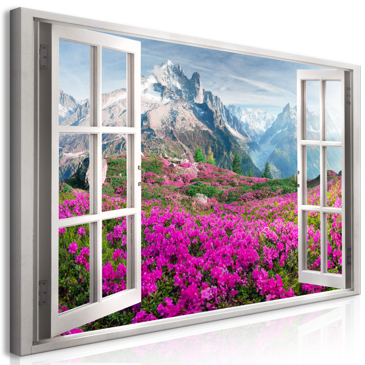Large canvas print Alpine Rhododendrons II [Large Format] 125387 additionalImage 2