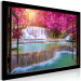 Large canvas print Pink Trees and Waterfall [Large Format] 125587 additionalThumb 2