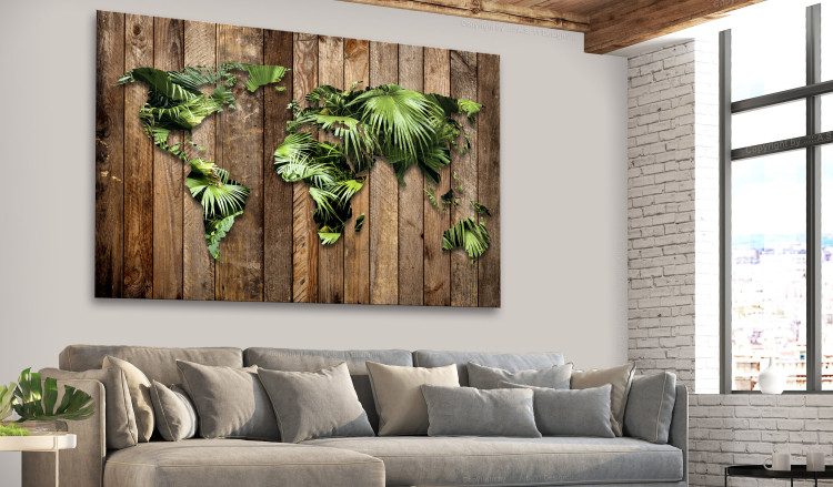 Large canvas print Jungle of the World [Large Format] 125687 additionalImage 5