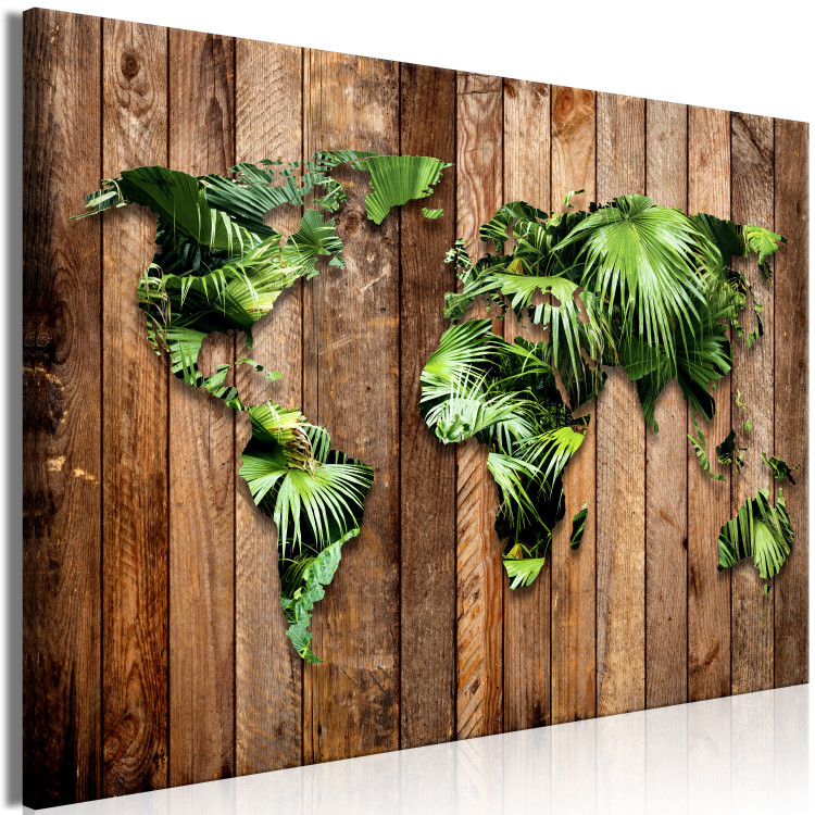 Large canvas print Jungle of the World [Large Format] 125687 additionalImage 2