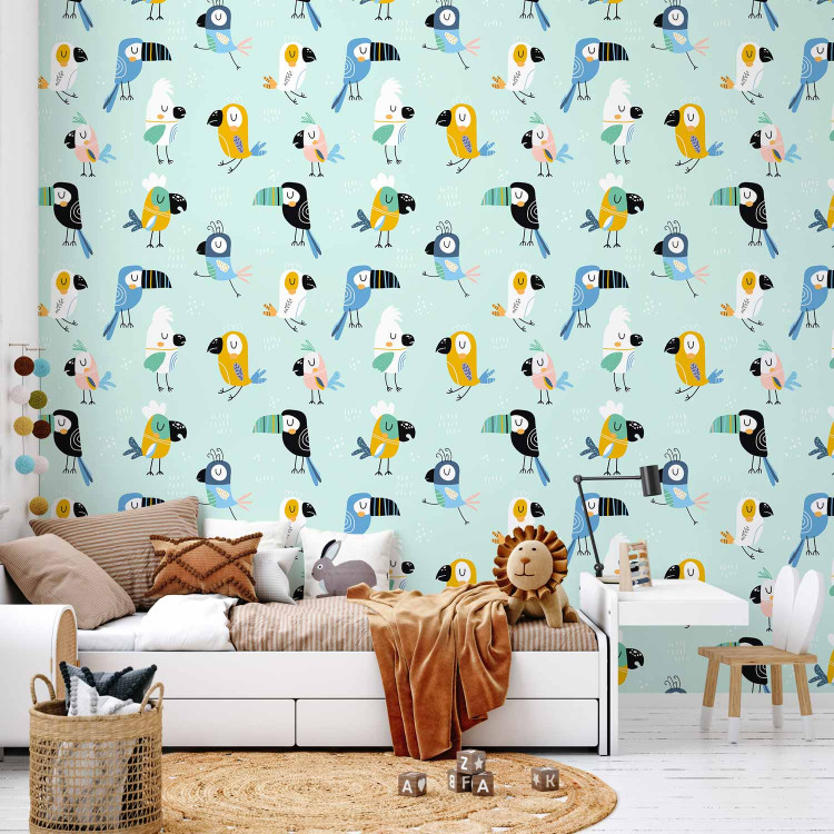 Wallpaper Enchanted Parrots 126987 additionalImage 10