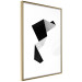 Poster Module - black and white abstract geometric figure on a light background 127387 additionalThumb 7
