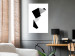 Poster Module - black and white abstract geometric figure on a light background 127387 additionalThumb 3