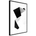 Poster Module - black and white abstract geometric figure on a light background 127387 additionalThumb 11