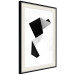 Poster Module - black and white abstract geometric figure on a light background 127387 additionalThumb 3