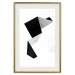 Poster Module - black and white abstract geometric figure on a light background 127387 additionalThumb 20