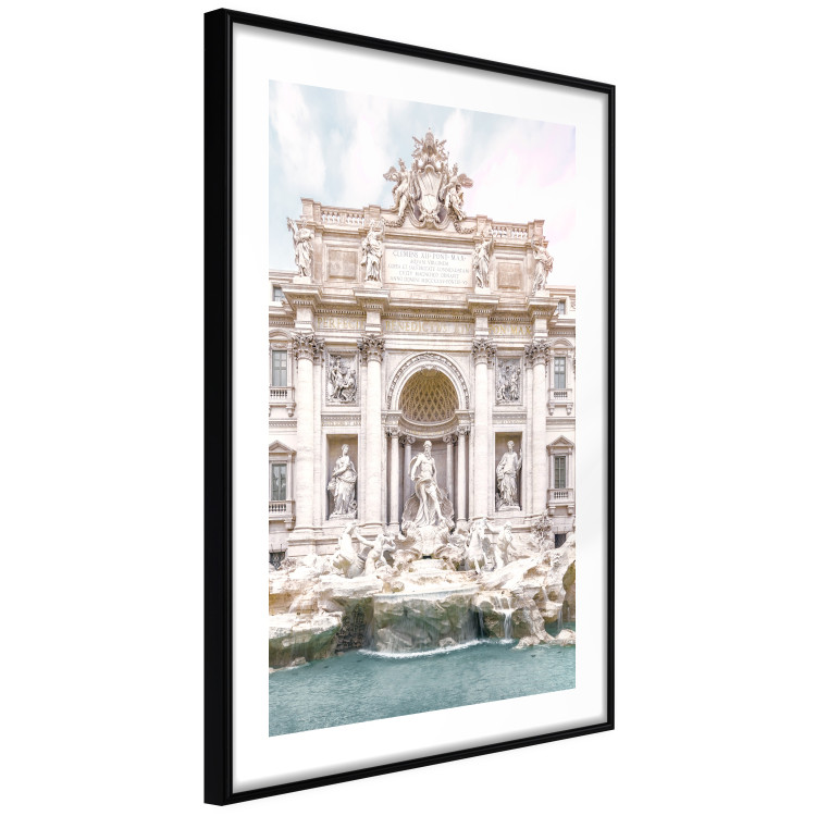 Poster Trevi Fountain - bright composition with Roman architecture and sculptures 129487 additionalImage 8
