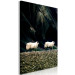Canvas Print Follow Me! (1-piece) Vertical - photograph of two white animals 130287 additionalThumb 2