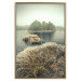 Wall Poster Autumn on Marshes - autumn landscape of a lake and islands against the sky 130387 additionalThumb 20