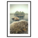 Wall Poster Autumn on Marshes - autumn landscape of a lake and islands against the sky 130387 additionalThumb 15