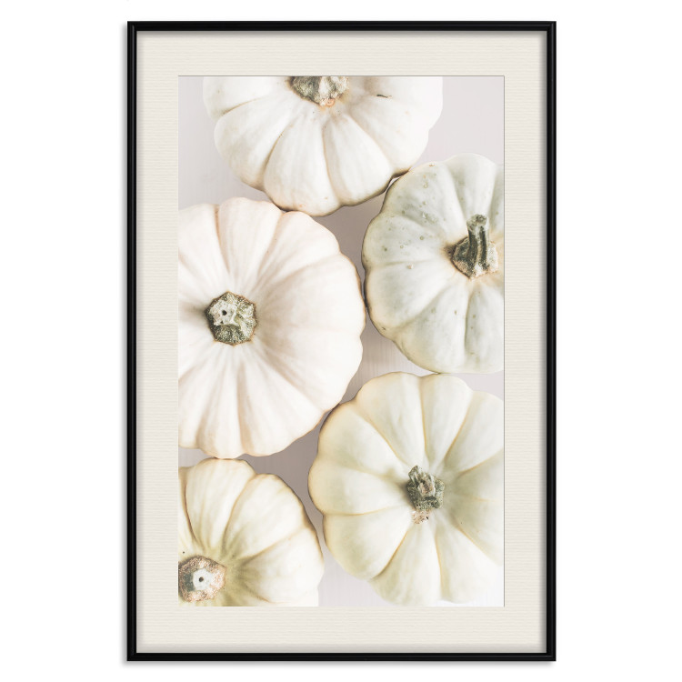 Wall Poster Pumpkin Time - a composition of autumn vegetables on a uniform white background 130787 additionalImage 19