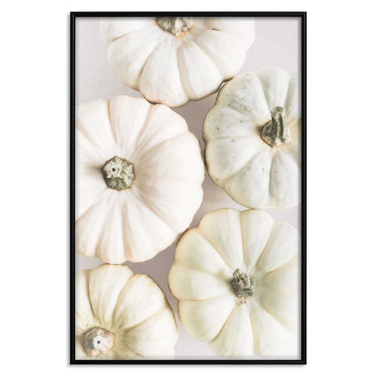 Wall Poster Pumpkin Time - a composition of autumn vegetables on a uniform white background 130787 additionalImage 16