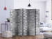Room Divider Screen Dancing Bubbles II (5-piece) - geometric gray shapes 132587 additionalThumb 2