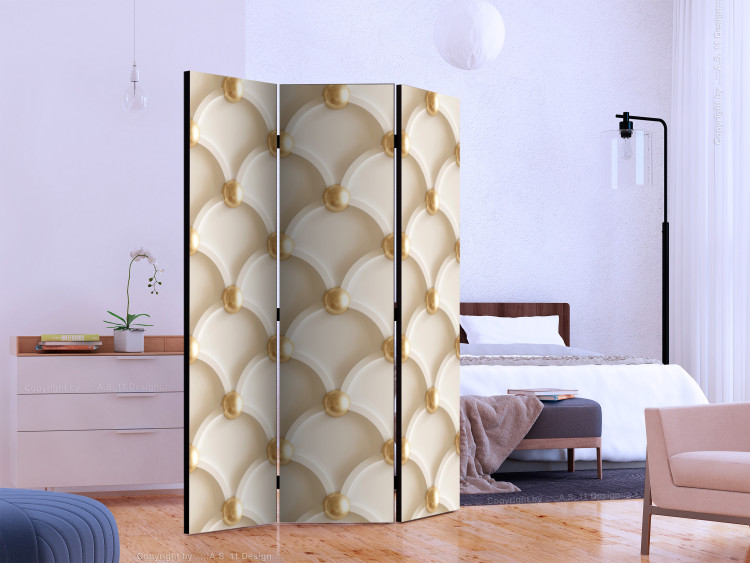 Room Divider Perfect Harmony (3-piece) - composition with elegant ornaments 133487 additionalImage 2