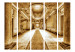 Room Divider Marble Mystery - sepia II - light marble building architecture 133787 additionalThumb 3