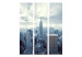 Room Divider Blue York - panorama of New York City architecture against a clear sky 133887 additionalThumb 3