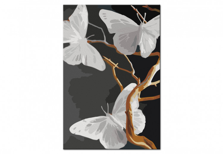 Paint by Number Kit Butterflies on a Twig 134687 additionalImage 4