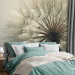 Photo Wallpaper Plant motif - dandelion flower approximation in cool tones 134887 additionalThumb 2