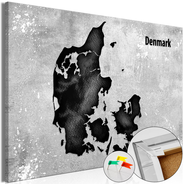 Decorative Pinboard Scandinavian Beauty [Cork Map] 135187