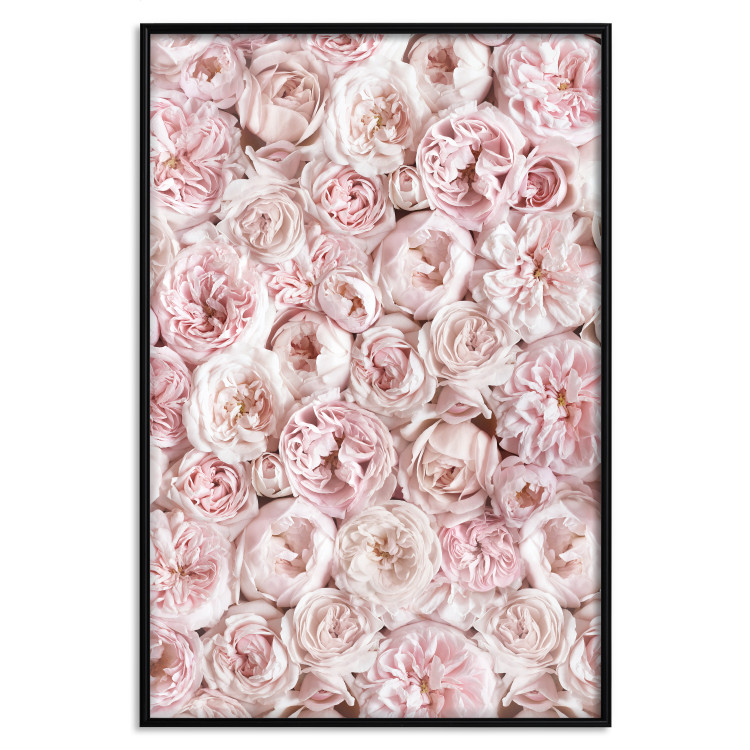 Poster Garden Flowers - composition of pink flowers in a romantic motif 135587 additionalImage 21