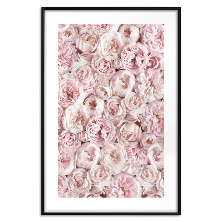 Poster Garden Flowers - composition of pink flowers in a romantic motif 135587 additionalImage 16