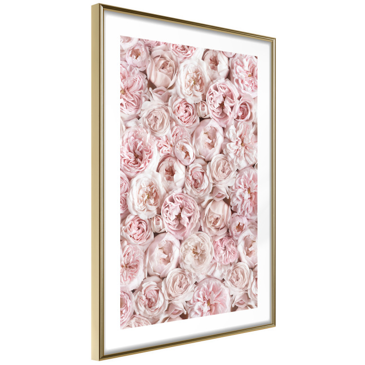 Poster Garden Flowers - composition of pink flowers in a romantic motif 135587 additionalImage 8