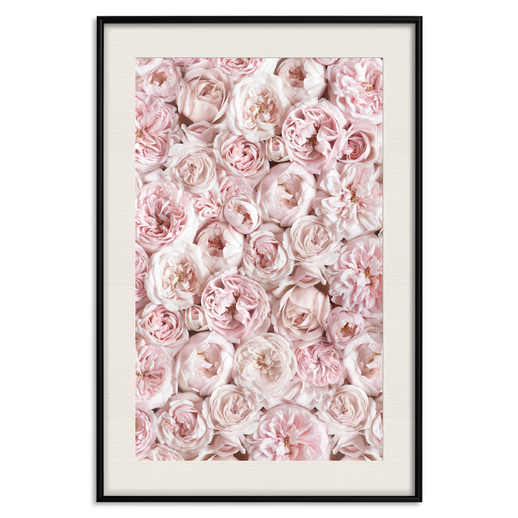 Poster Garden Flowers - composition of pink flowers in a romantic motif 135587 additionalImage 27