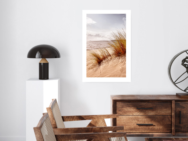 Wall Poster Afternoon Wind - seascape and sandy beach in summer 135887 additionalImage 18