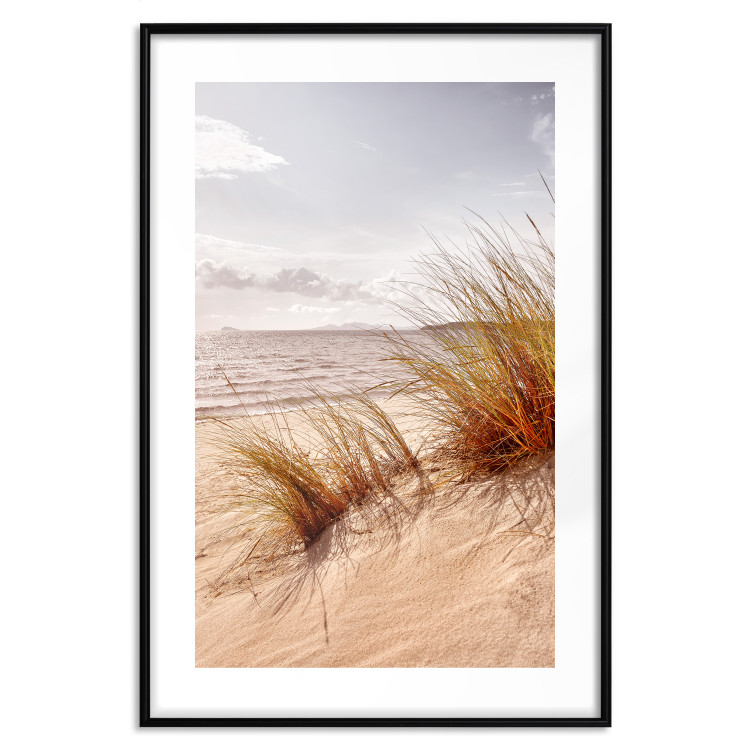 Wall Poster Afternoon Wind - seascape and sandy beach in summer 135887 additionalImage 14