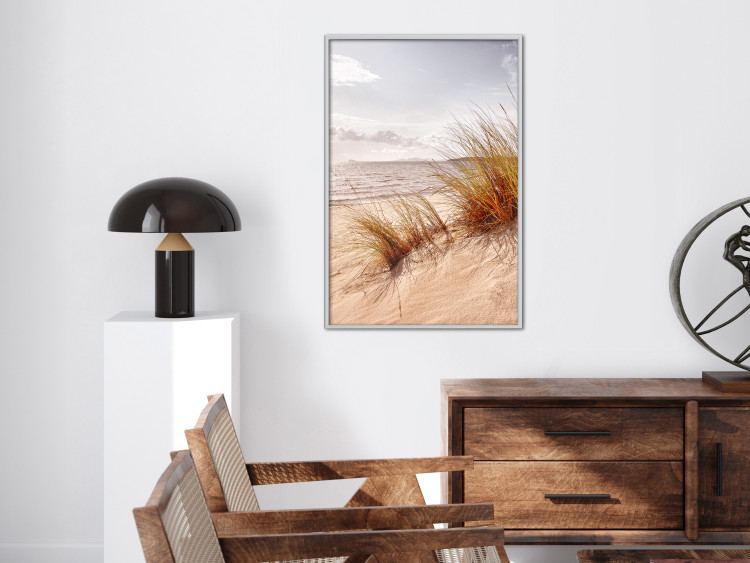 Wall Poster Afternoon Wind - seascape and sandy beach in summer 135887 additionalImage 15