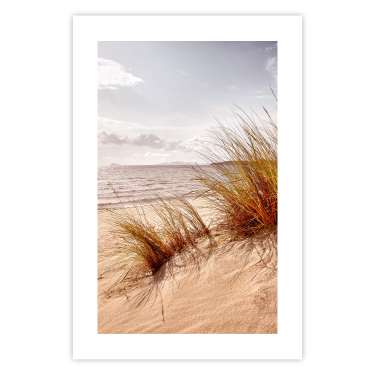 Wall Poster Afternoon Wind - seascape and sandy beach in summer 135887 additionalImage 11