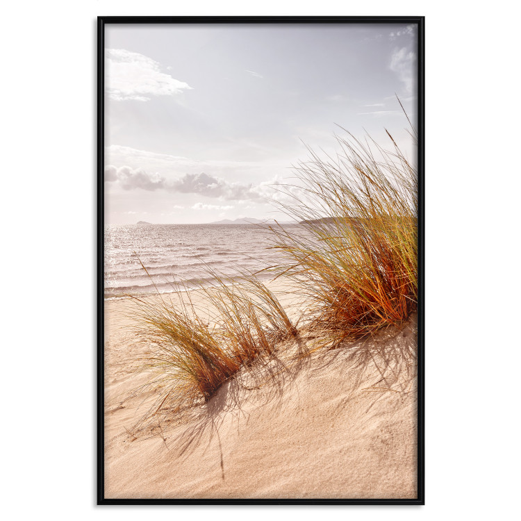 Wall Poster Afternoon Wind - seascape and sandy beach in summer 135887 additionalImage 10