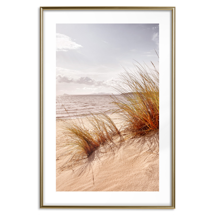 Wall Poster Afternoon Wind - seascape and sandy beach in summer 135887 additionalImage 13