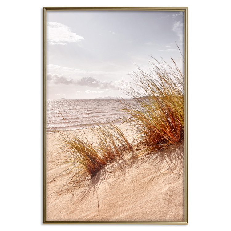 Wall Poster Afternoon Wind - seascape and sandy beach in summer 135887 additionalImage 9
