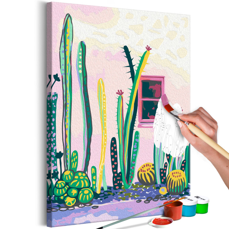 Paint by Number Kit Tall Cacti 136987 additionalImage 5