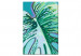Paint by Number Kit Ice Monstera 137287 additionalThumb 3