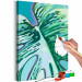Paint by Number Kit Ice Monstera 137287 additionalThumb 4