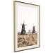 Wall Poster Wooden Windmill - rural landscape overlooking fields and a clear sky 137687 additionalThumb 3