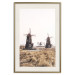 Wall Poster Wooden Windmill - rural landscape overlooking fields and a clear sky 137687 additionalThumb 22