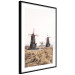 Wall Poster Wooden Windmill - rural landscape overlooking fields and a clear sky 137687 additionalThumb 5
