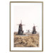 Wall Poster Wooden Windmill - rural landscape overlooking fields and a clear sky 137687 additionalThumb 16
