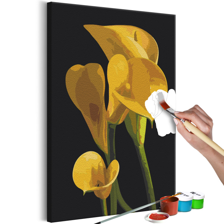 Paint by Number Kit Yellow Callas 138487 additionalImage 3