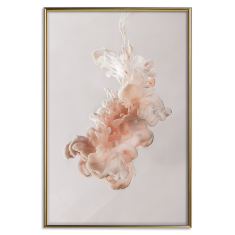 Wall Poster Paint in Water - Minimalism of an Abstract Three-Dimensional Shape 145187 additionalImage 23